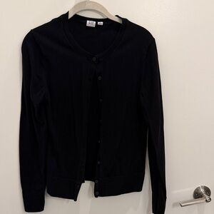 GAP Women's Classic Black Cardigan